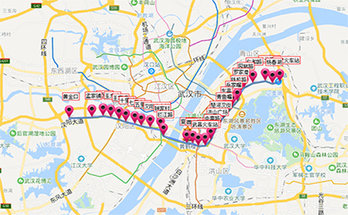 武漢地鐵4號線線路圖 武漢地鐵4號線運營時間(站點)