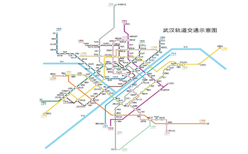 武漢地鐵11號線線路圖（二期+什么時候開通+三期）