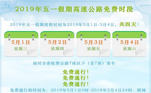 湖北五一期間高速施工路段 五一湖北高速免費嗎2019