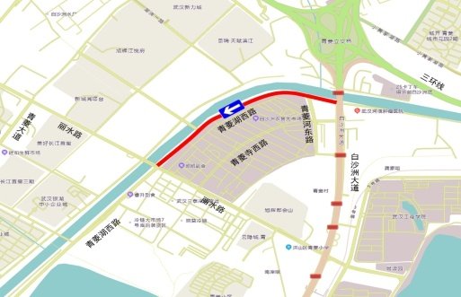 3月9日起我市新增兩處道路施工，武漢交警發布繞行提示