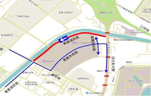 3月9日起我市新增兩處道路施工，武漢交警發布繞行提示