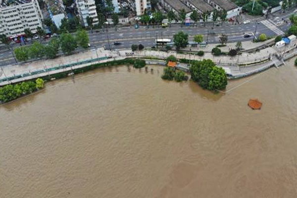 長江中下游武漢段強降雨將結束 預計7月20日暫停