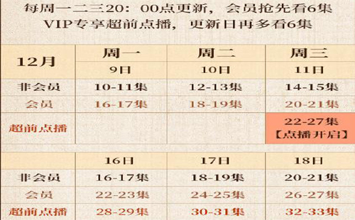 慶余年騰訊視頻超前點播更新時間表 慶余年電視劇取景地