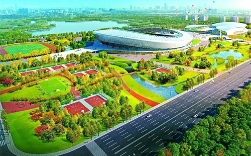 2022咸寧通城體育公園地址+規劃+效果圖