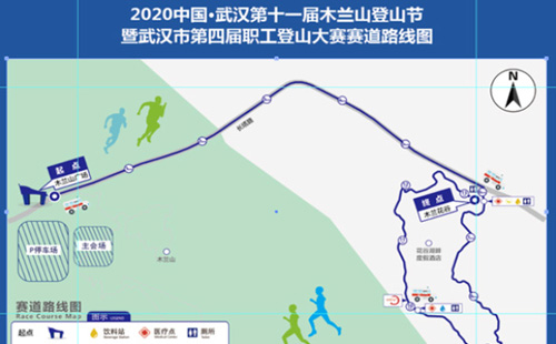 2020年武漢木蘭山登山節活動將經過哪些景點